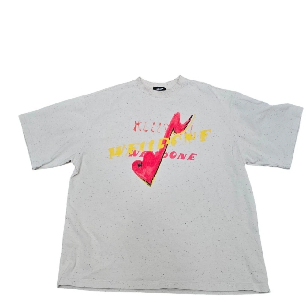 We11done T- shirt Men's Multicolor Loose Fit Size M‎